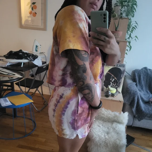 Custom ice dye H&M set - Picture 3 of 6